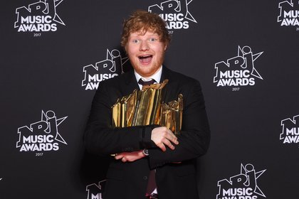 Ed Sheeran le roi des NRJ Music Awards 2017