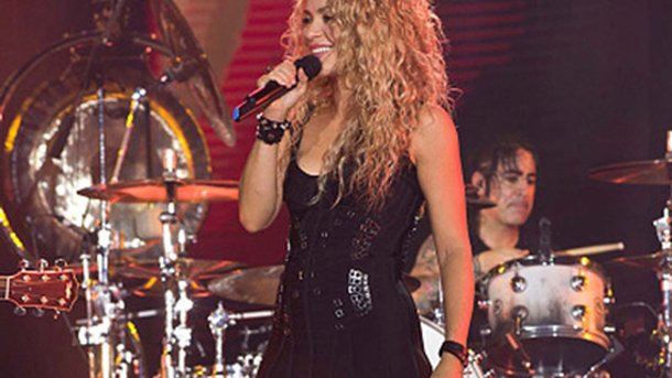 Shakira sur scène à Barcelone !