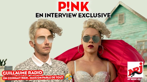 Pink en interview exclusive chez Guillaume Radio