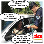 Blague - J'étais sur la route ...