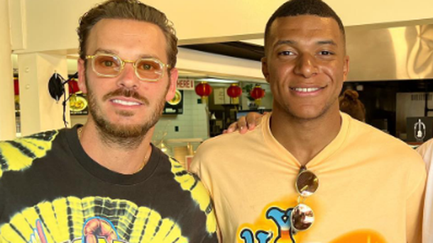 Matt Pokora et Kylian Mbappé ensemble à Los Angeles
