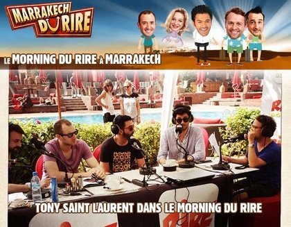 Marrakech - Tony Saint-Laurent dans le Morning du rire