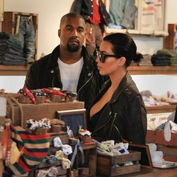 Kanye West et Kim Kardashian