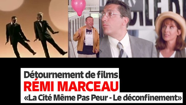 Les Nuls - La Cité Même Pas Peur - Le déconfinement !" avec la chanson "Coviiiid Attention le Corona...!" - Les parodies de Rémi Marceau "