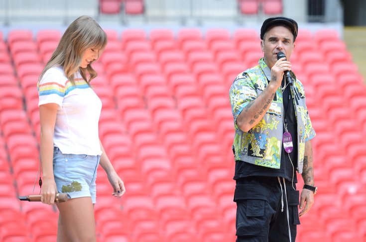 Taylor Swift et Robbie Williams