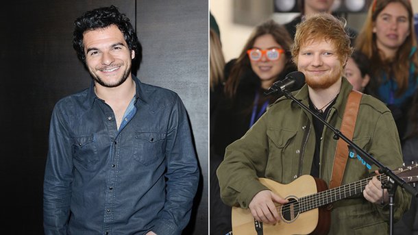 Amir : heureuse rencontre avec Ed Sheeran