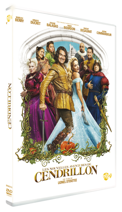 Les nouvelles aventures de Cendrillon - DVD à gagner - jaquette dvd 