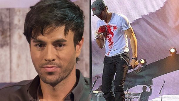 Enrique Iglesias : blessé par un drone!