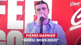 Pierre Garnier "Adieu, nous deux" en live sur Chérie FM