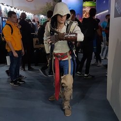 On y a croisé un Assassin bien connu... tout en gardant nos distances, toutefois. On ne sait jamais ;)
