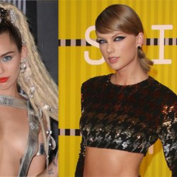 Miley Cyrus et Taylor Swift