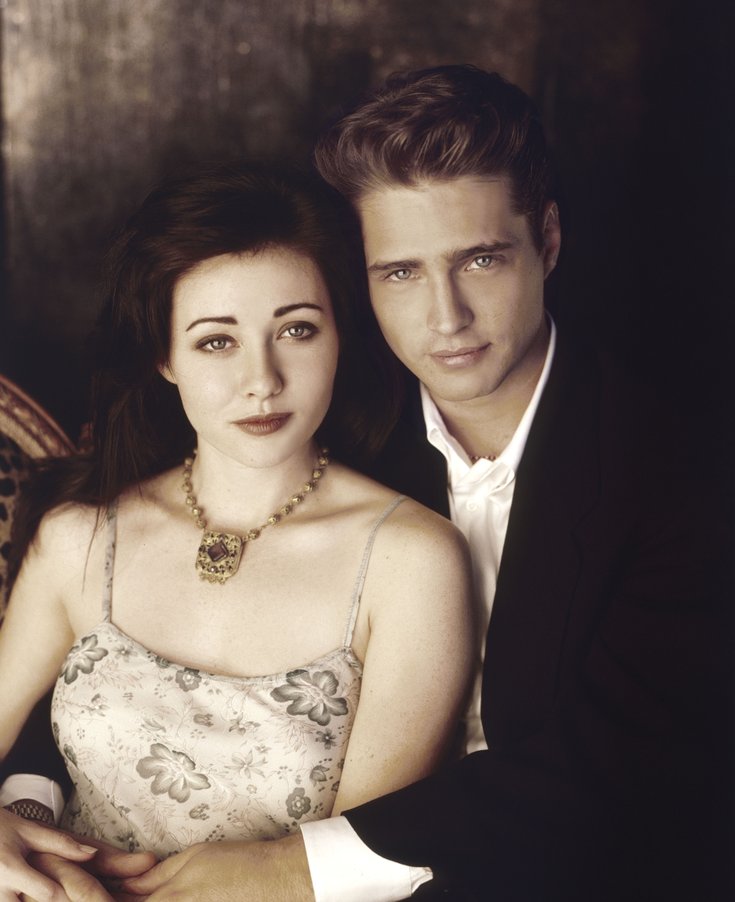 Shannen Doherty et Jason Priestley