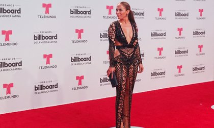 Jennifer Lopez à la soirée Billboard