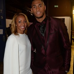 Tony Yoka et Estelle Mossely - Backstage NRJ Music Awards 2016