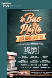 Le Bac de philo des humoristes - 15 juin 2022 à 20h30