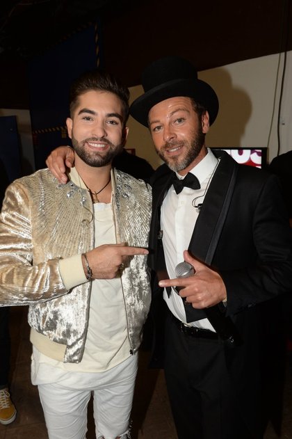 Kendji Girac et Christophe Maé - Backstage NRJ Music Awards 2016