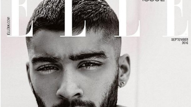 Zayn Malik :  rebelle en couverture du ELLE UK!