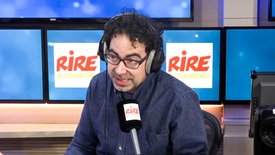 Julien Santini à Alexis Michalik, Andy Cocq et Véronique Hatat : "... Alexis Michalik : Pour résumer, vous êtes un auteur à succès, et tralali, et tralala, pouvez vous m’aider à faire mon intermittence ?..."