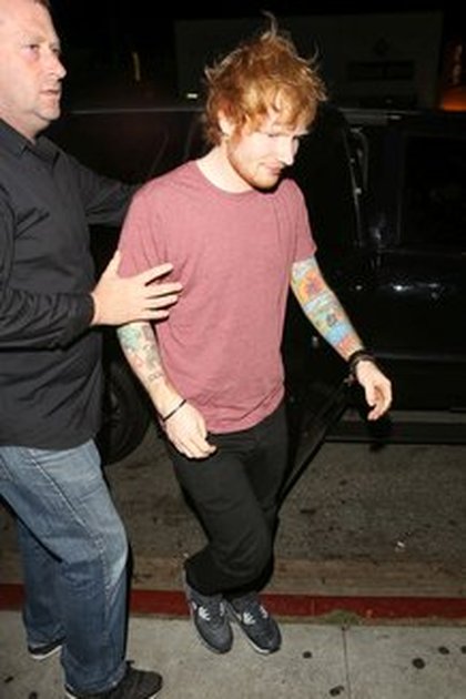 Ed Sheeran sort d'un Seven/Eleven