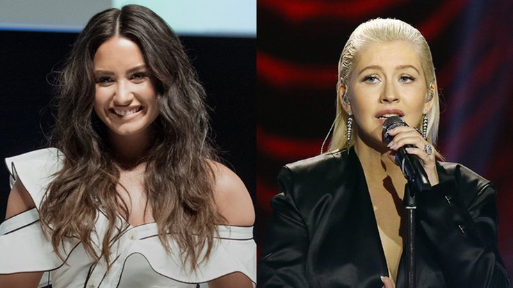 Demi Lovato et Christina Aguilera