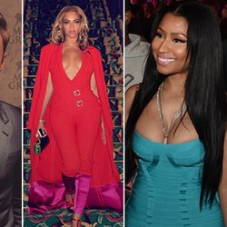 Justin Bieber, Beyoncé et Nicki Minaj