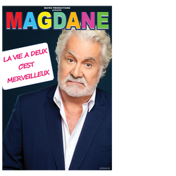 Affiche Roland Magdane la vie à deux c'est merveilleux