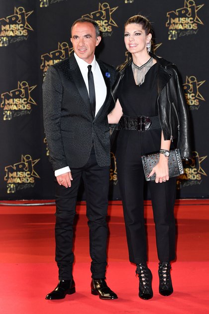 Nikos Aliagas et sa femme - NRJ Music Awards 20th Edition