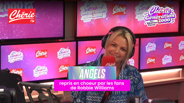 "Angels" repris en choeur par les fans de Robbie Williams - Chérie Génération 2000