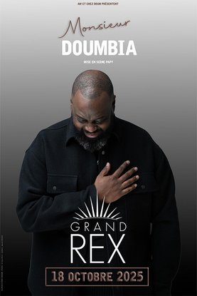 Affiche Issa Doumbia - Monsieur Doumbia - Grand Rex