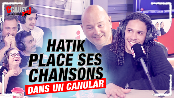 Hatik place ses chansons dans un canular - C'Cauet sur NRJ