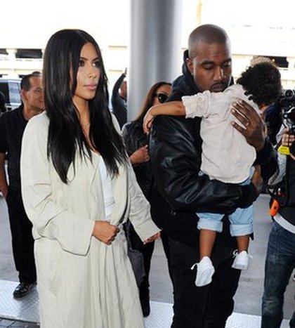 Kanye West, North West et Kim Kardashian en Arménie