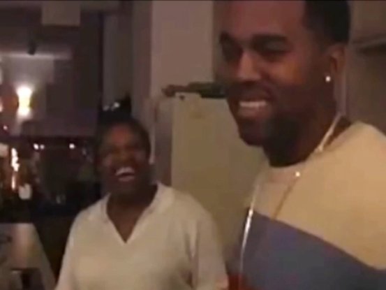 Kanye West et sa mère