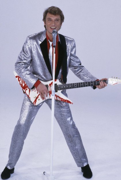 Johnny Hallyday : paillettes fever