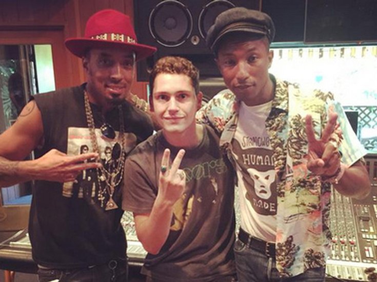 Dallas Austin, Cris Cab et Pharrell Williams