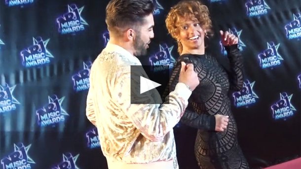Tal et Kendji s’offrent une danse sur le tapis rouge