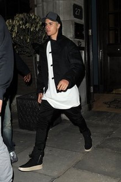 Justin Bieber à Londres 