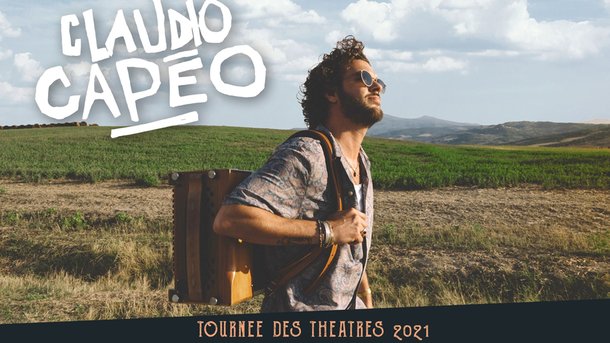 Claudio Capéo en concert : le chanteur annonce une tournée des théâtres en 2021
