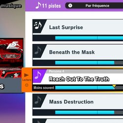 Ce DLC 1 apporte plusieurs musiques savoureuses issues de l'univers Persona.