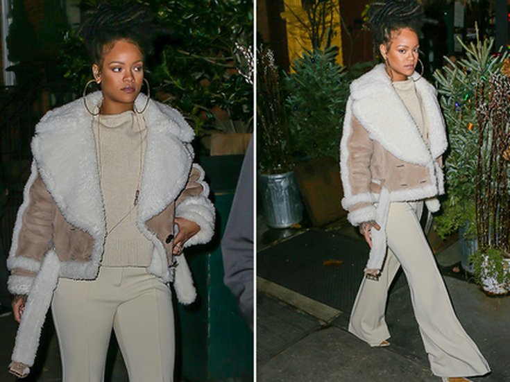 Rihanna à New York le 6 décembre 2016