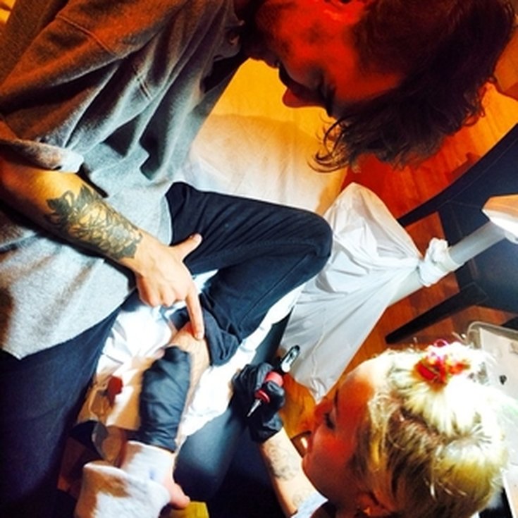 Miley Cyrus tatoo instagram