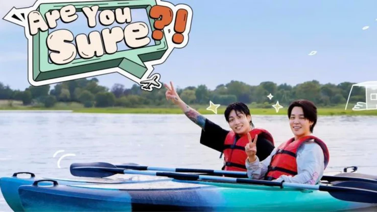 Jung Kook et Jimin pour "Are You Sure ?!" pour Disney+