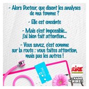 Les analyses de ma femme ...