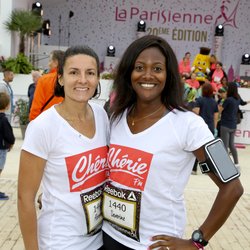 La team Fitnext/Chérie FM lors de la Parisienne