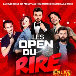 Open du rire 24 février 2020 - affiche avec Laura Calu, Charles Nouveau, Tom Villa, Alex Tramoni, Pierre Thevenoux -  rire et chansons