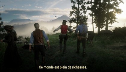 Quelques très jolies images du trailer de Red Dead Redemption 2