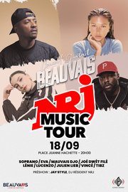 NRJ Music Tour Beauvais 2026