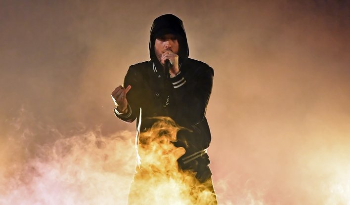 Eminem live, 11 mars 2018 à Inglewood