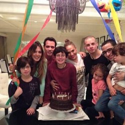 Jennifer Lopez: Joyeux Anniversaire Cristian!!!!!!!!!!Fête à la maison! La famille