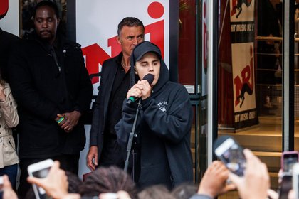 Justin Bieber chez NRJ