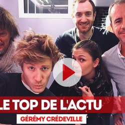 Gérémy Crédeville - Le top de l'actu -  3 janvier 2018 - photo  Rire & Chansons
